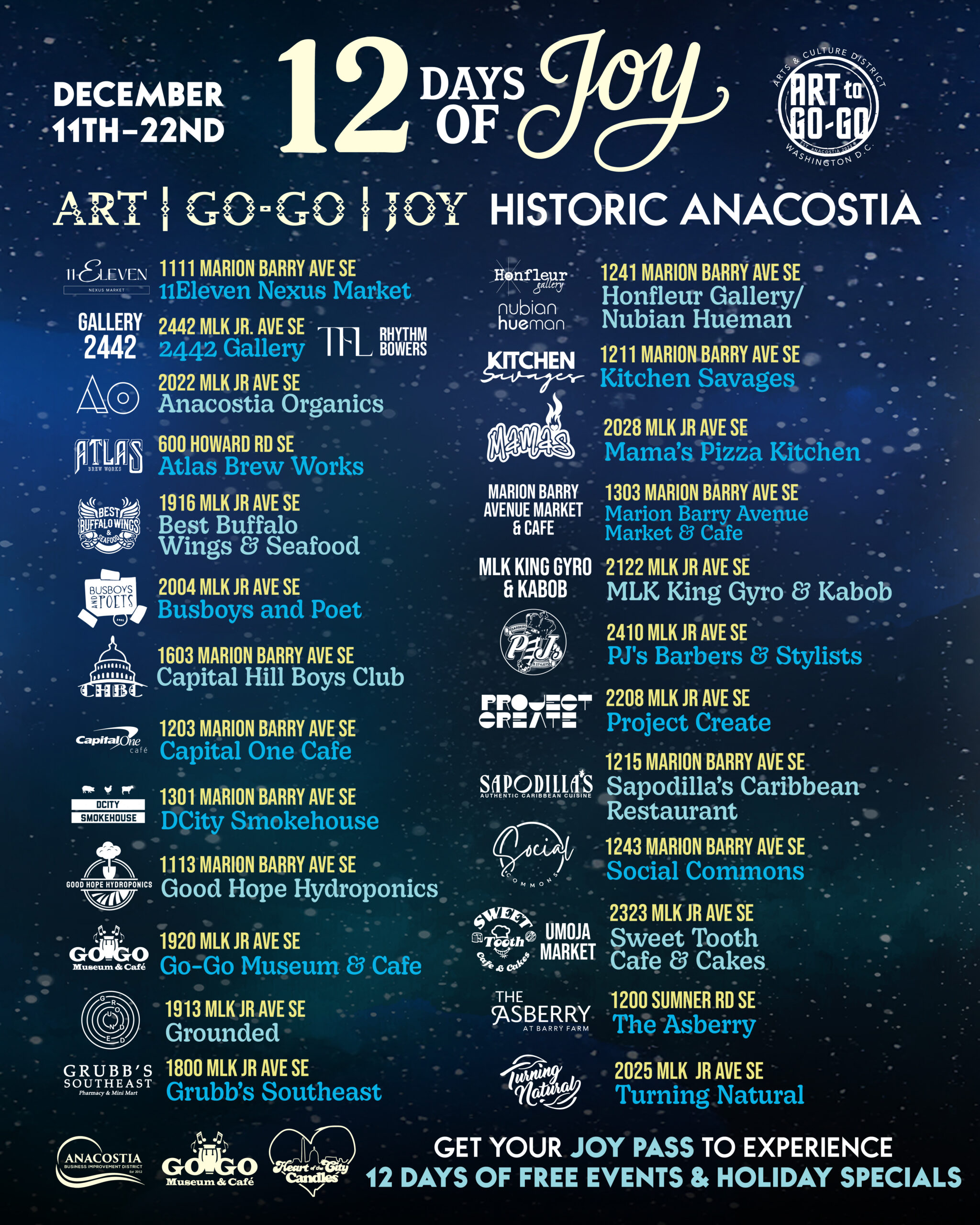 12 Days of Joy Map 2